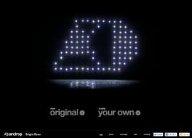 androp「Bright Siren」special site