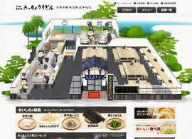 宮崎名物うどん専門店　きっちょううどん
