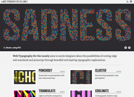 Web Typography for the Lonely