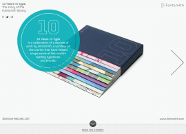 Fontsmith – 10 years in type