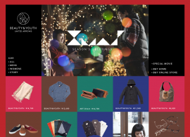 BEAUTY&YOUTH | UNITED ARROWS | SEASON’S GREETINGS