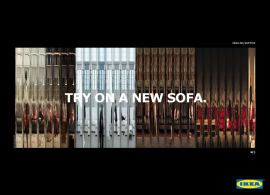IKEA | TRY ON A NEW SOFA.