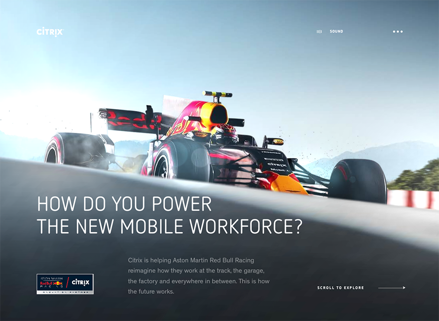 Red Bull Racing + Citrix